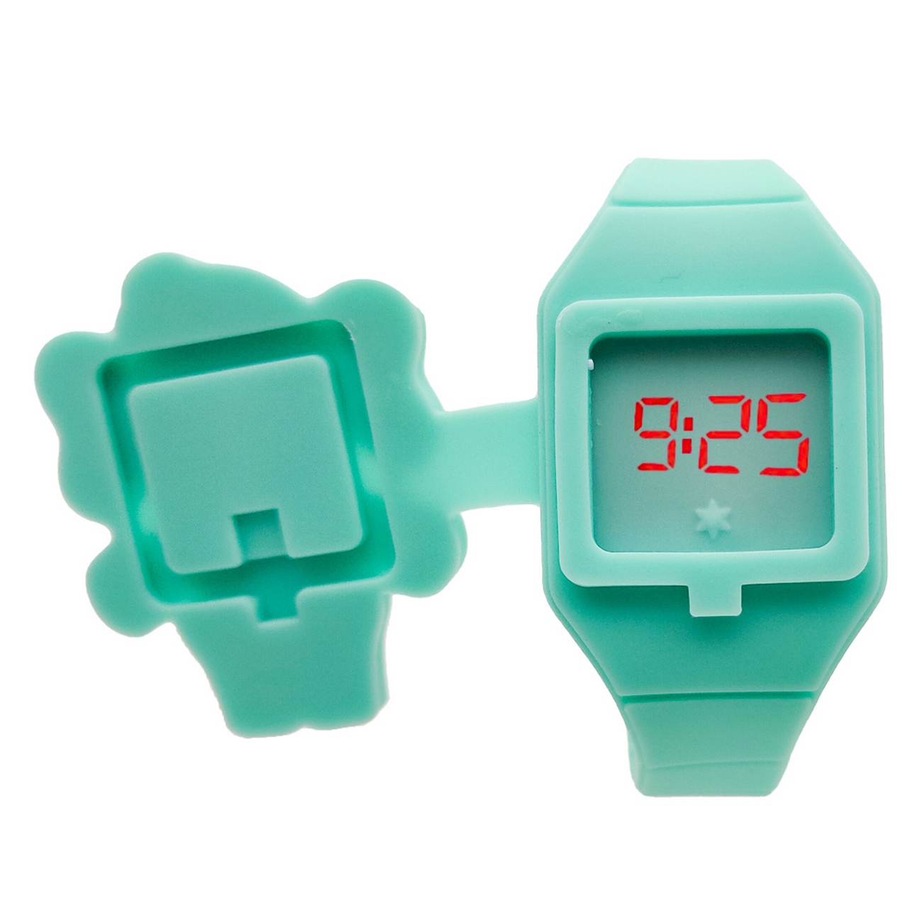 Reloj Digital Led Elefante Niño Niña + Estuche 